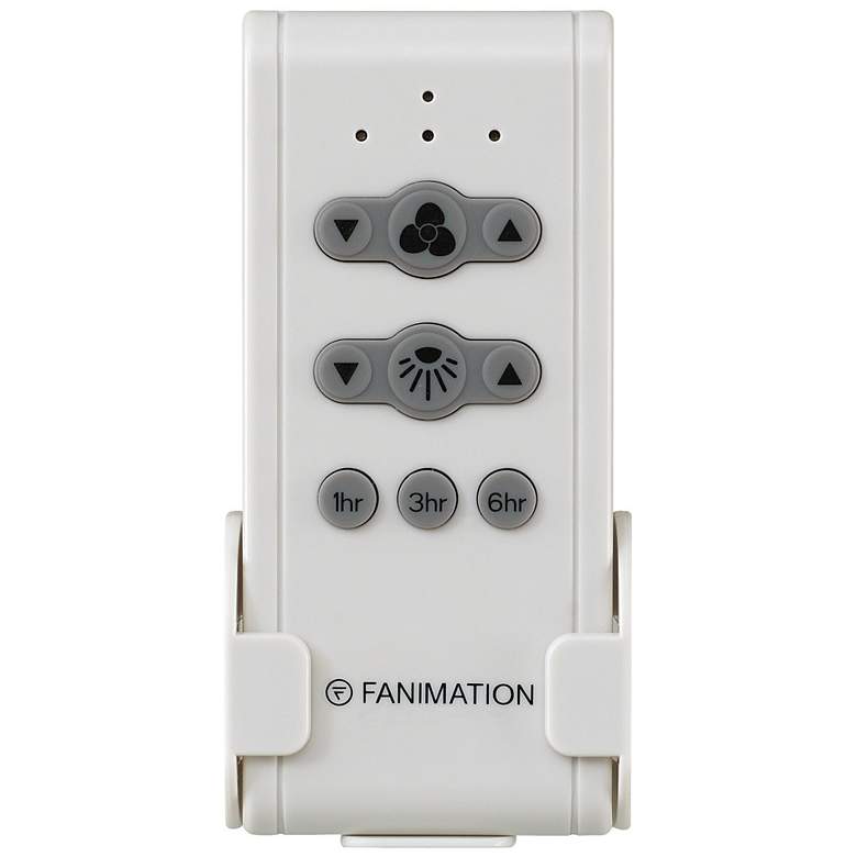 Image 2 Fanimation Spitfire - 60 inch Flush - MW with WE Blades and LED LK more views