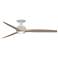Fanimation Spitfire - 60 inch Flush - MW with WW Blades and LED LK