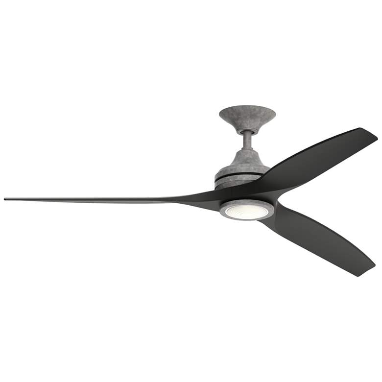 Image 1 Fanimation Spitfire - 60 inch - GZ with BL Blades and LED LK