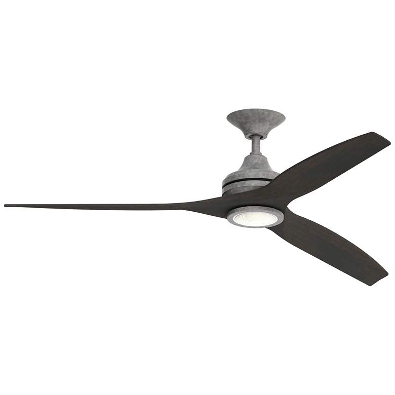 Image 1 Fanimation Spitfire - 60 inch - GZ with DWA Blades and LED LK