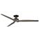 Fanimation Spitfire DC 72 inch Flush - GR with WE Blades and GR LED LK