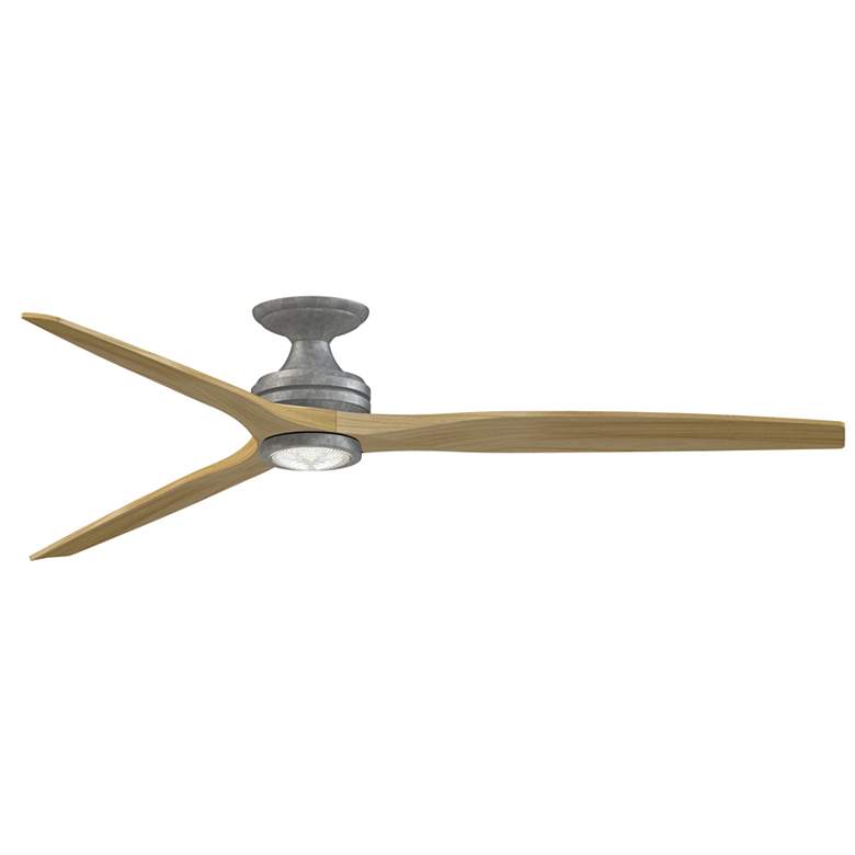 Image 1 Fanimation Spitfire DC 72 inch Flush - GZ with N Blades and GZ LED LK