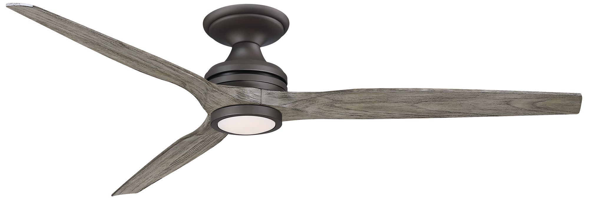 Fanimation Spitfire DC Custom 64" Flush Ceiling Fan w/ Light Kit