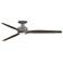 Fanimation Spitfire DC Custom - 64" Flush, GZ w/ WE Blades, Light Kit