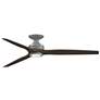 1_Fanimation Spitfire DC Custom - 64" Flush - GZ with DWA Blades, LK