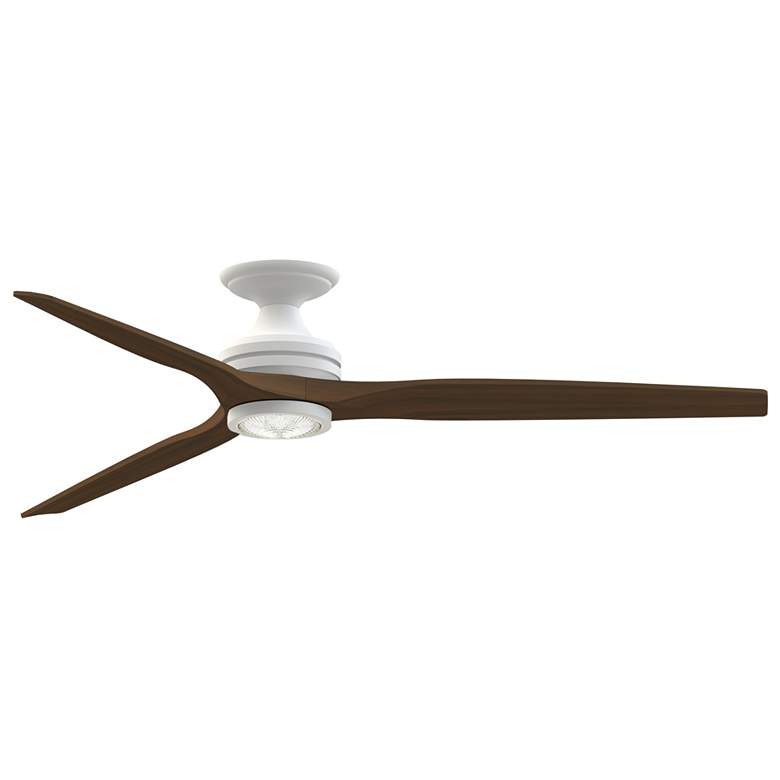 Image 1 Fanimation Spitfire DC Custom 64" Flush - MW w/ WK Blades & MW LED LK