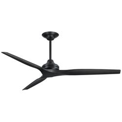 Fanimation Spitfire DC Custom - 64 inch - BL with BL Blades