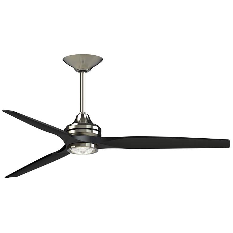 Image 1 Fanimation Spitfire DC Custom - 64 inch - BN with BL Blades and BN LED LK