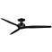 Fanimation Spitfire DC Custom - 64 inch Flush - BL with BL Blades