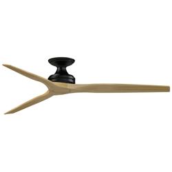 Fanimation Spitfire DC Custom - 64 inch Flush - BL with N Blades