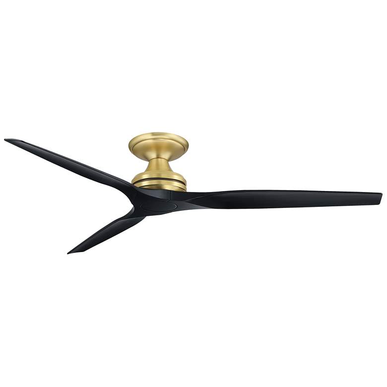 Image 1 Fanimation Spitfire DC Custom - 64 inch Flush - BS with BL Blades