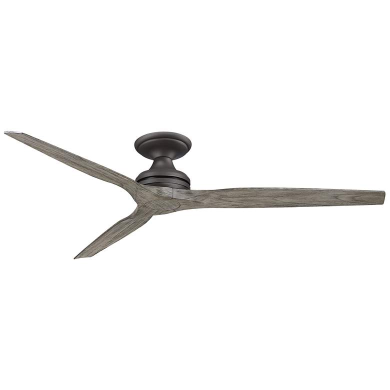 Image 1 Fanimation Spitfire DC Custom - 64 inch Flush - GR with WE Blades