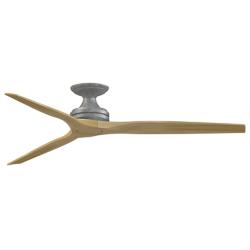 Fanimation Spitfire DC Custom - 64 inch Flush - GZ with N Blades