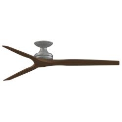 Fanimation Spitfire DC Custom - 64 inch Flush - GZ with WK Blades