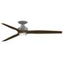 1_Fanimation Spitfire DC Custom - 64 inch Flush - GZ, WK Blades, Light Kit