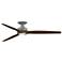 Fanimation Spitfire DC Custom - 64 inch Flush - GZ, WK Blades, Light Kit
