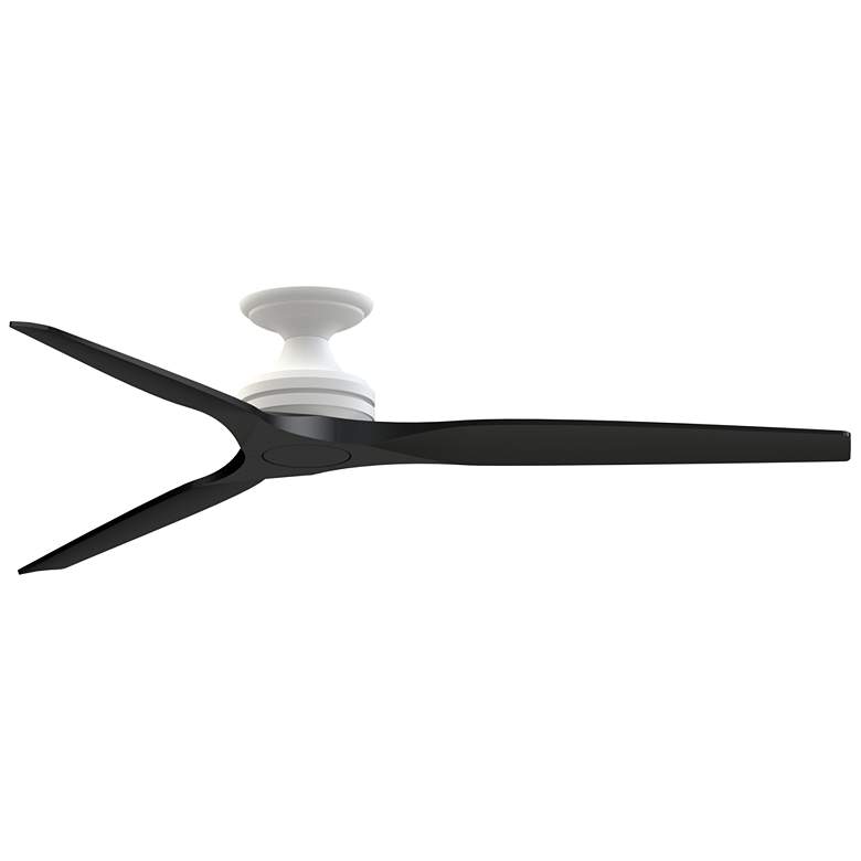 Image 1 Fanimation Spitfire DC Custom - 64 inch Flush - MW with BL Blades