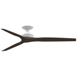 Fanimation Spitfire DC Custom - 64 inch Flush - MW with DWA Blades