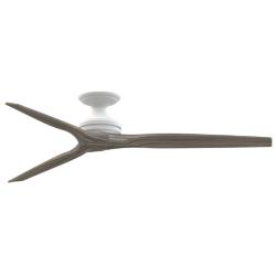 Fanimation Spitfire DC Custom - 64 inch Flush - MW with WE Blades