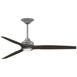 Fanimation Spitfire DC Custom - 64 inch - GZ with DWA Blades and GZ LED LK