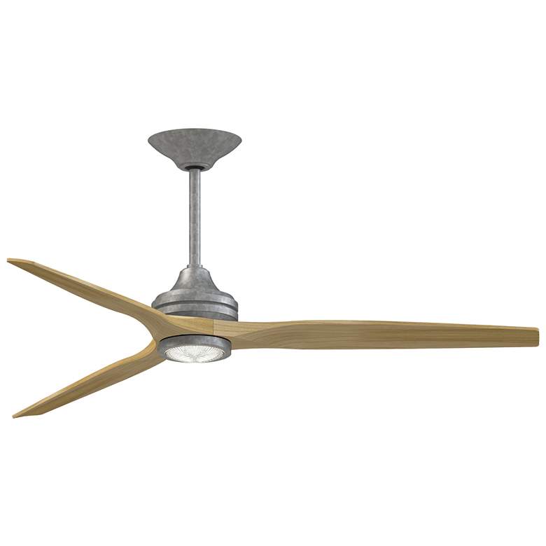 Image 1 Fanimation Spitfire DC Custom - 64 inch - GZ with N Blades and GZ LED LK