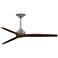 Fanimation Spitfire DC Custom - 64 inch - GZ with WK Blades
