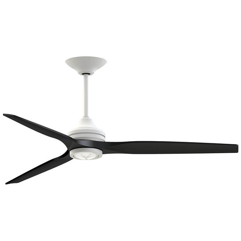 Image 1 Fanimation Spitfire DC Custom - 64 inch - MW with BL Blades and MW LED LK