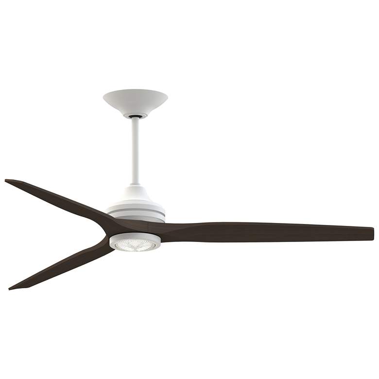 Image 1 Fanimation Spitfire DC Custom - 64 inch - MW with DWA Blades and MW LED LK