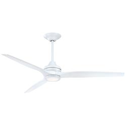 Fanimation Spitfire DC Custom - 64 inch - MW with MW Blades and MW LED LK