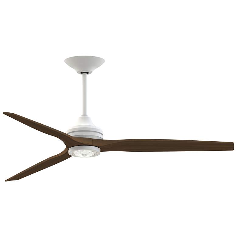Image 1 Fanimation Spitfire DC Custom - 64 inch - MW with WK Blades and MW LED LK
