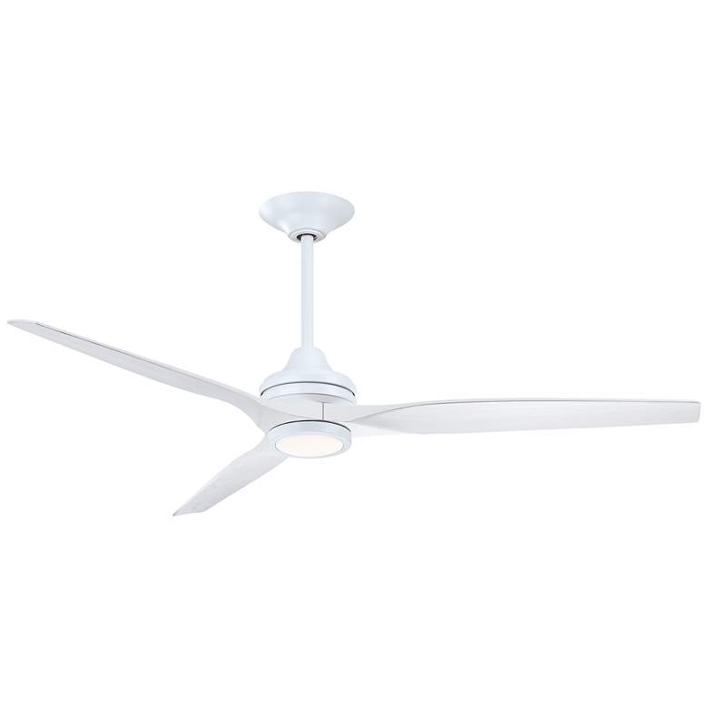 Image 1 Fanimation Spitfire DC Custom - 64 inch - MW with WW Blades and MW LED LK