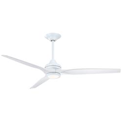 Fanimation Spitfire DC Custom - 64 inch - MW with WW Blades and MW LED LK