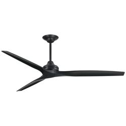 Fanimation Spitfire DC Custom - 72 inch - BL with BL Blades
