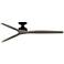 Fanimation Spitfire DC Custom - 72 inch Flush - BL with WE Blades
