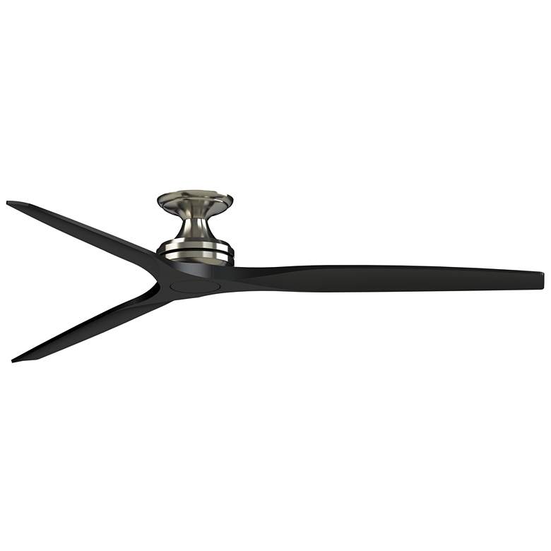 Image 1 Fanimation Spitfire DC Custom - 72 inch Flush - BN with BL Blades
