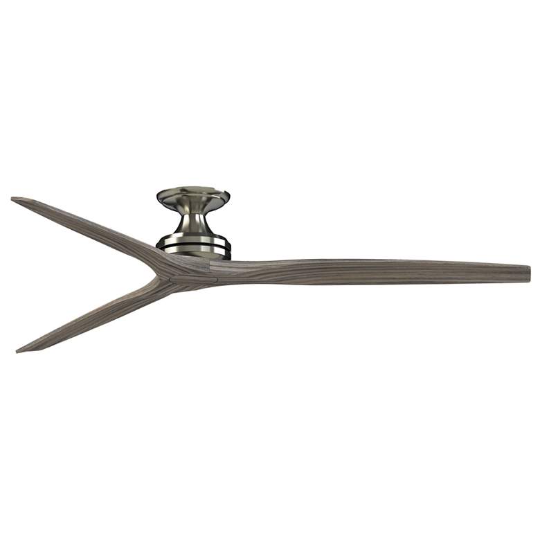 Image 1 Fanimation Spitfire DC Custom - 72 inch Flush - BN with WE Blades