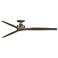 Fanimation Spitfire DC Custom - 72 inch Flush - BN with WE Blades