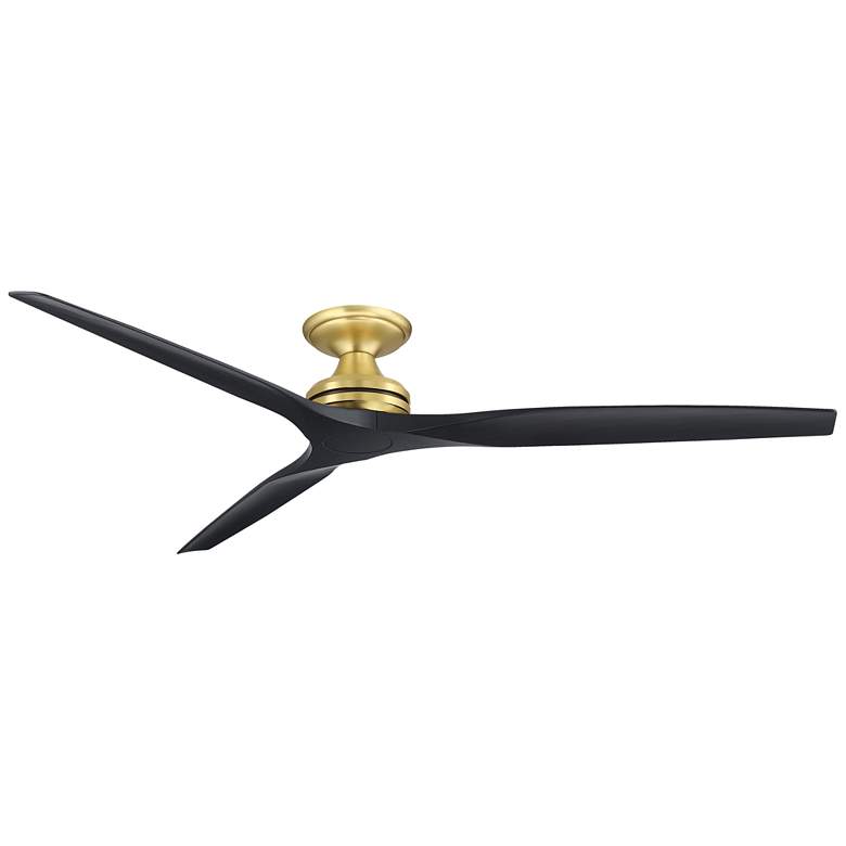 Image 1 Fanimation Spitfire DC Custom - 72 inch Flush - BS with BL Blades