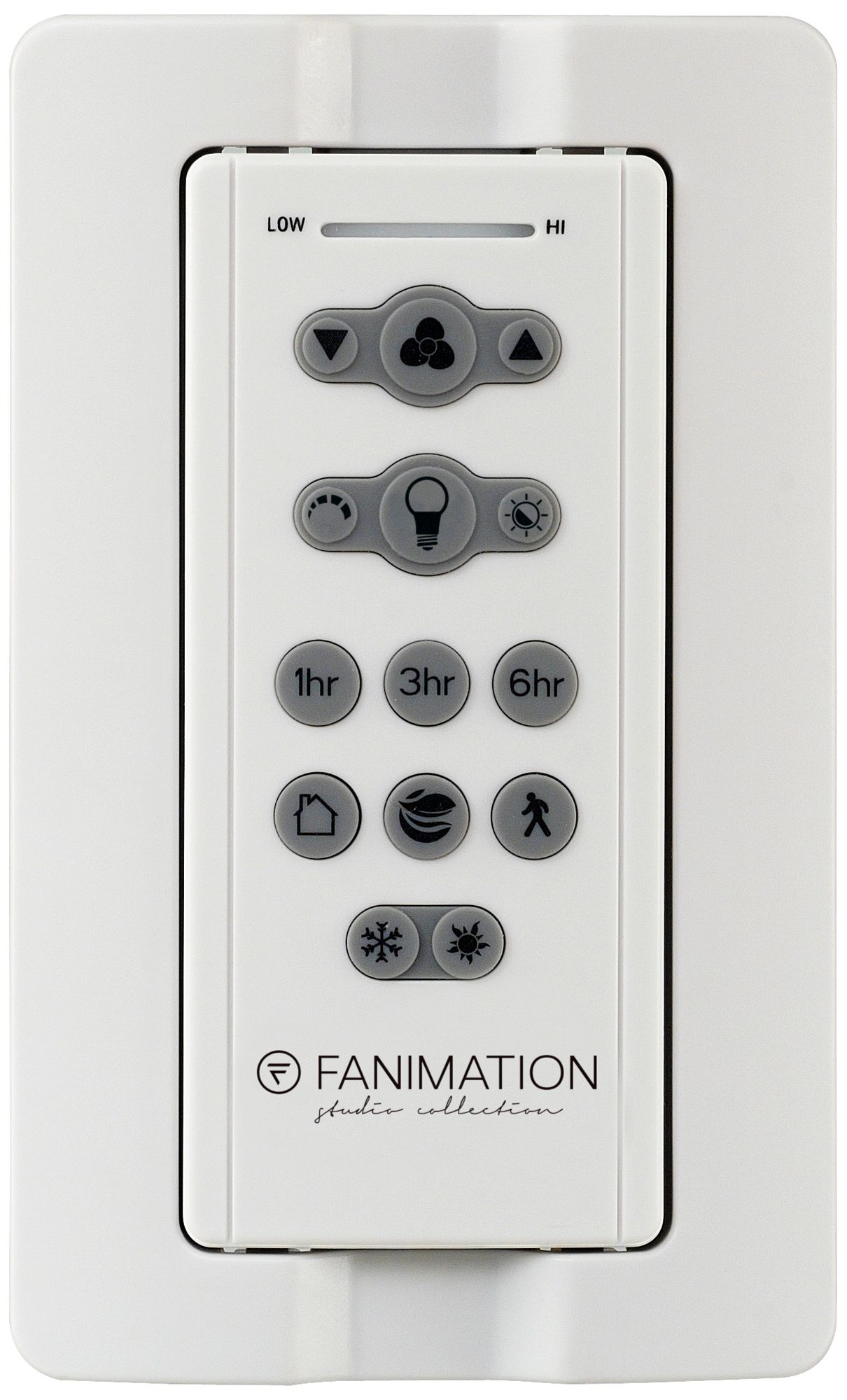 Image 3 Fanimation Spitfire DC Custom - 72 inch Flush - BS with WK Blades more views