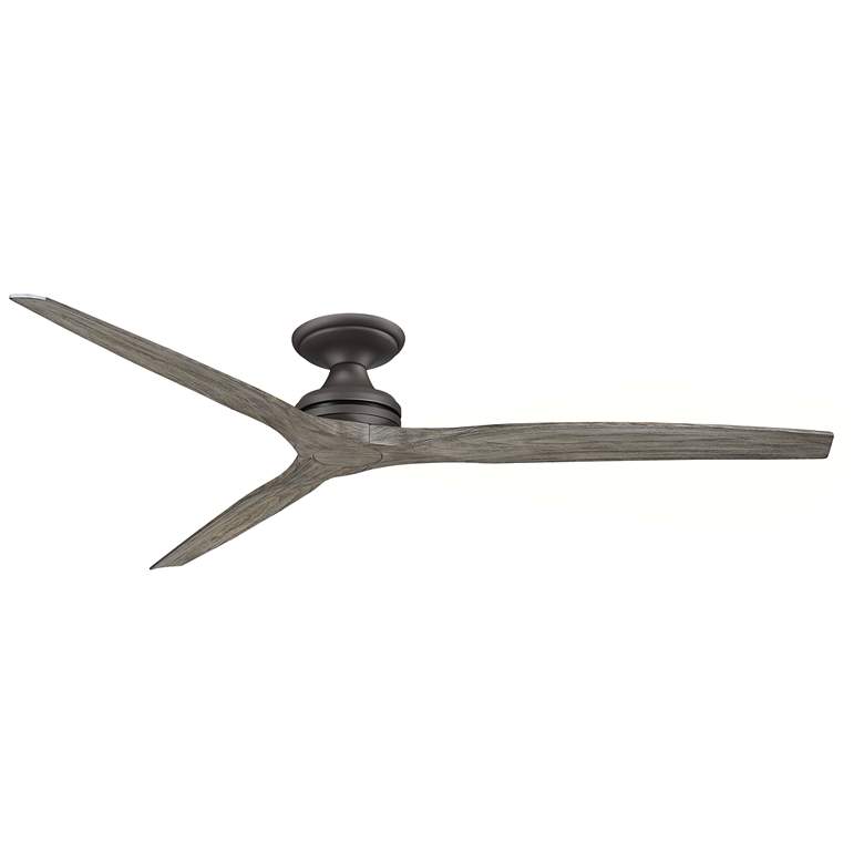 Image 1 Fanimation Spitfire DC Custom - 72 inch Flush - GR with WE Blades