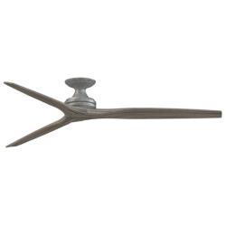 Fanimation Spitfire DC Custom - 72 inch Flush - GZ with WE Blades