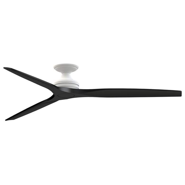 Image 1 Fanimation Spitfire DC Custom - 72 inch Flush - MW with BL Blades