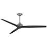 1_Fanimation Spitfire DC Custom - 72 inch - GZ with BL Blades