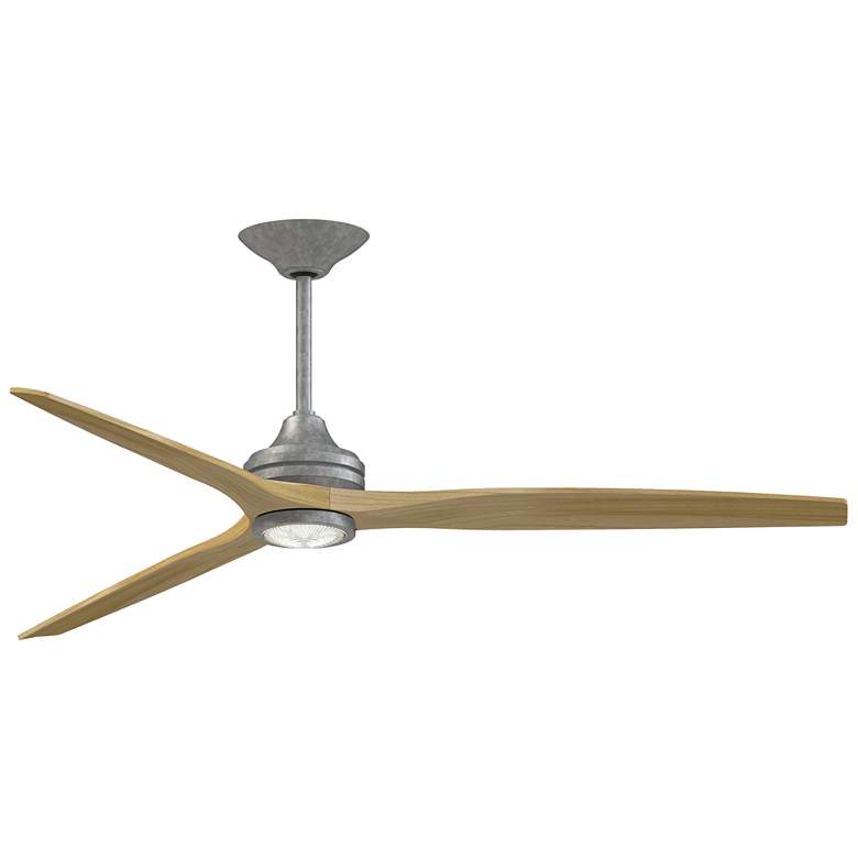 Image 1 Fanimation Spitfire DC Custom - 72 inch - GZ with N Blades and GZ LED LK