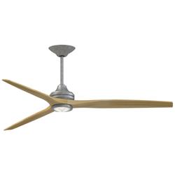 Fanimation Spitfire DC Custom - 72 inch - GZ with N Blades and GZ LED LK