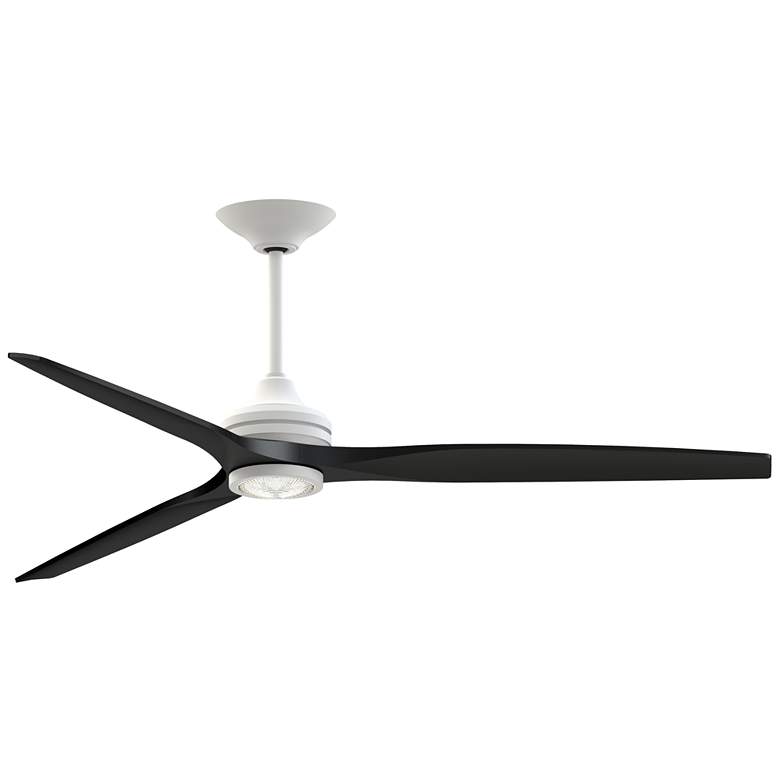 Image 1 Fanimation Spitfire DC Custom - 72 inch - MW with BL Blades and MW LED LK