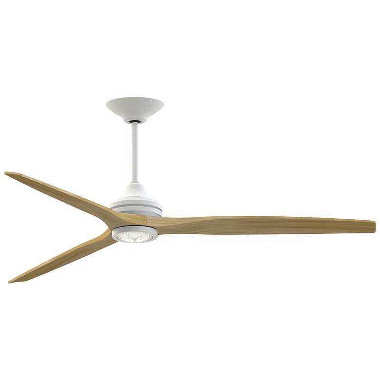 Image 1 Fanimation Spitfire DC Custom - 72 inch - MW with N Blades and MW LED LK