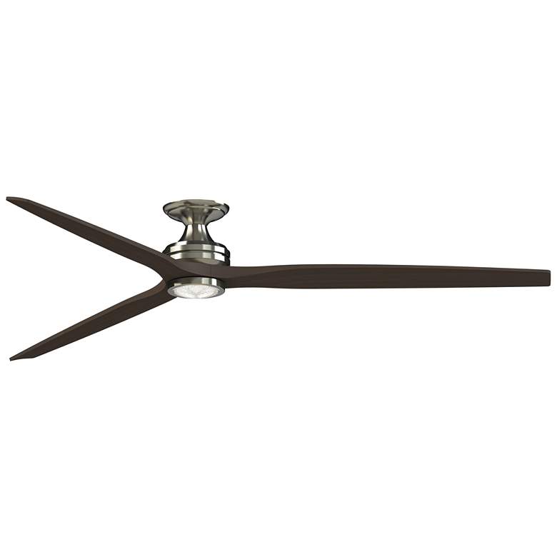 Image 1 Fanimation Spitfire DC Custom - 84" Flush - BN w/ DWA Blades, Light Kit