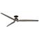 Fanimation Spitfire DC Custom 84" Flush - GR w/ WE Blades & Light Kit