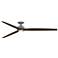 Fanimation Spitfire DC Custom - 84"  Flush - GZ with WK - Light Kit